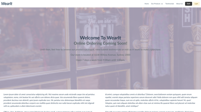 WearIt EJS Project